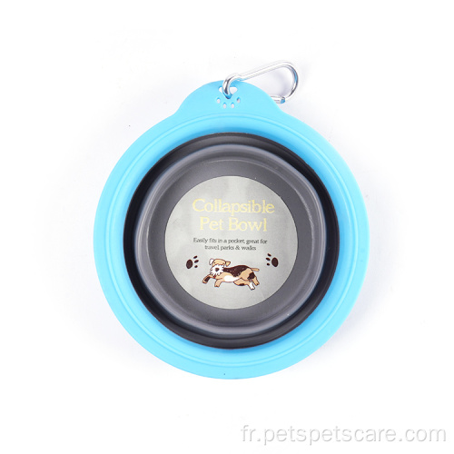 Voyage sur mesure en plein air Pet Pet Pet Dog Dog Bowl